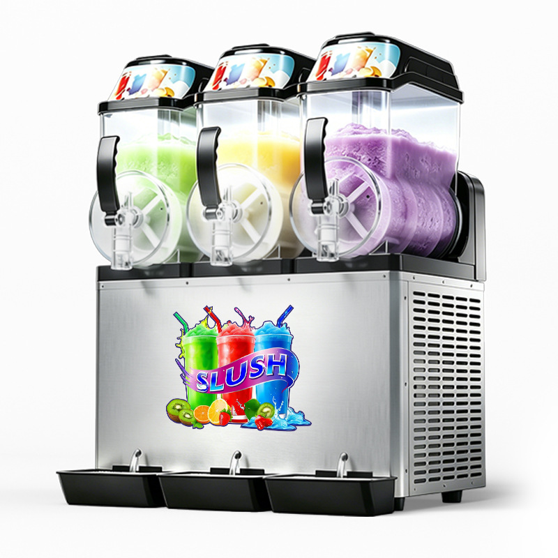 Citrus Juicer Bar - Machine à slush commerciale 1/2/3 bacs,