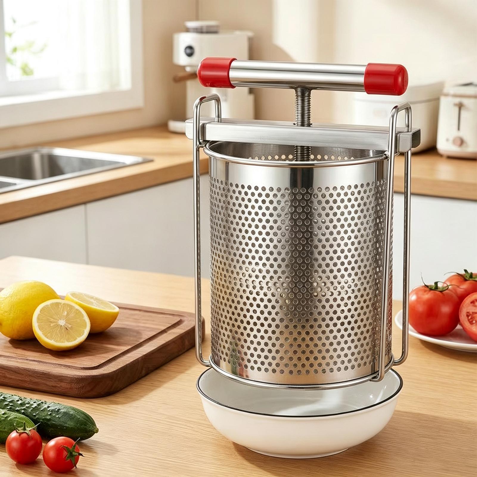 Presse à jus manuelle en acier - Citrus Juicer Bar avis et prix